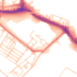 Daytime road noise heatmap for L19 2RP