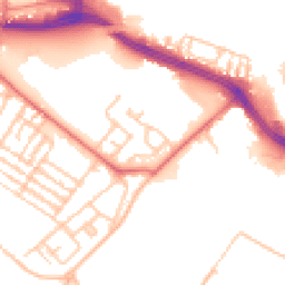 Daytime road noise heatmap for L19 2RT
