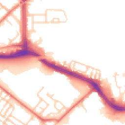 Daytime road noise heatmap for L19 2RU