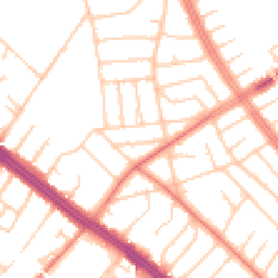 Daytime road noise heatmap for L19 3PL