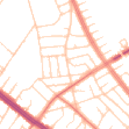 Daytime road noise heatmap for L19 3PN