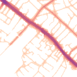 Daytime road noise heatmap for L19 3QL