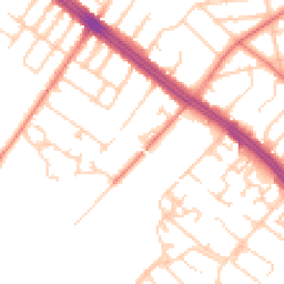 Daytime road noise heatmap for L19 3QT