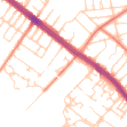 Daytime road noise heatmap for L19 3QW