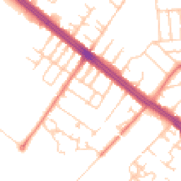 Daytime road noise heatmap for L19 3QY