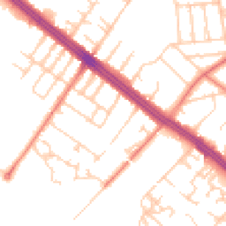 Daytime road noise heatmap for L19 3RE