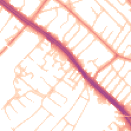 Daytime road noise heatmap for L19 3RL