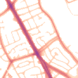 Daytime road noise heatmap for L19 4AF