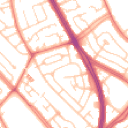Daytime road noise heatmap for L19 4UN