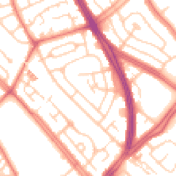 Daytime road noise heatmap for L19 4XH