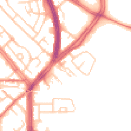 Daytime road noise heatmap for L19 5PL