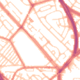 Daytime road noise heatmap for L19 6PS