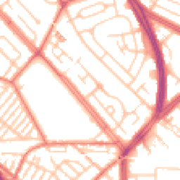 Daytime road noise heatmap for L19 6QD
