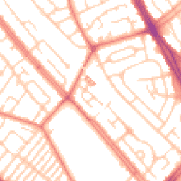 Daytime road noise heatmap for L19 7AD
