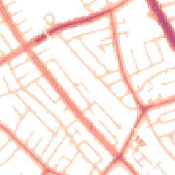 Daytime road noise heatmap for L19 7PG