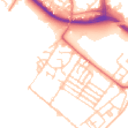 Daytime road noise heatmap for L19 8AB