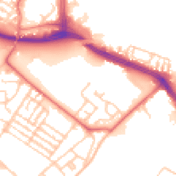 Daytime road noise heatmap for L19 8DA