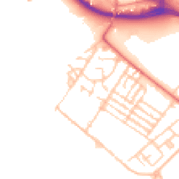 Daytime road noise heatmap for L19 8HG