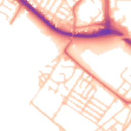 Daytime road noise heatmap for L19 8HT