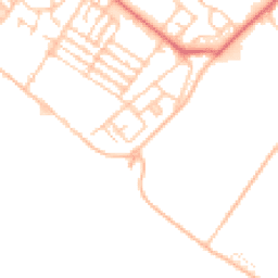 Daytime road noise heatmap for L19 8JR