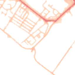 Daytime road noise heatmap for L19 8JT