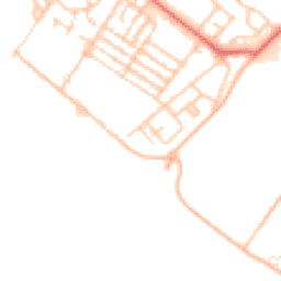 Daytime road noise heatmap for L19 8LX