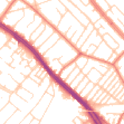 Daytime road noise heatmap for L19 9AH