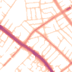 Daytime road noise heatmap for L19 9DG