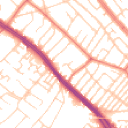 Daytime road noise heatmap for L19 9ES