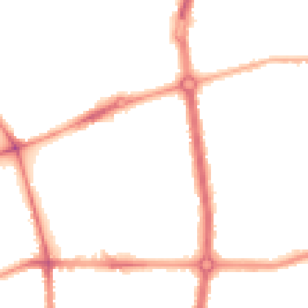 Night-time road noise heatmap for L20 0AZ