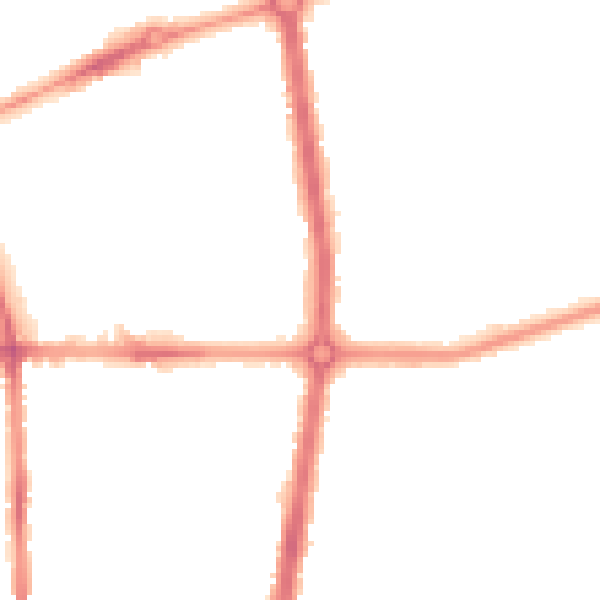 Night-time road noise heatmap for L20 0BP