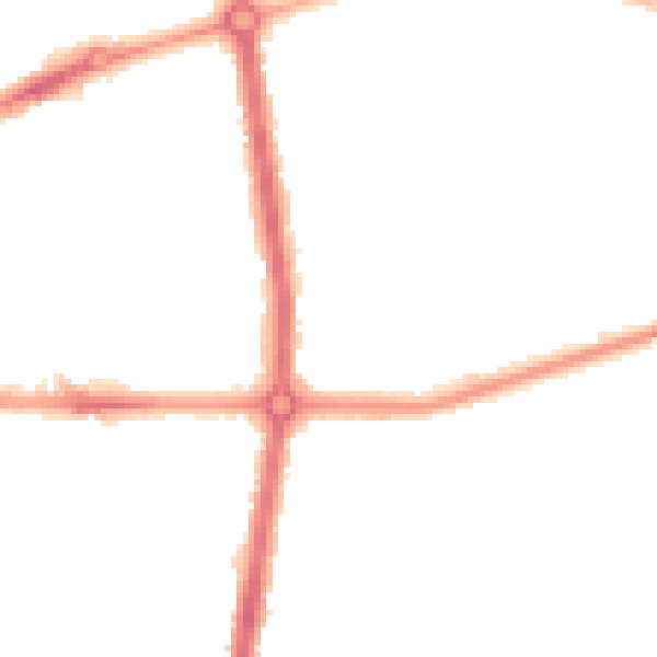 Night-time road noise heatmap for L20 0BU
