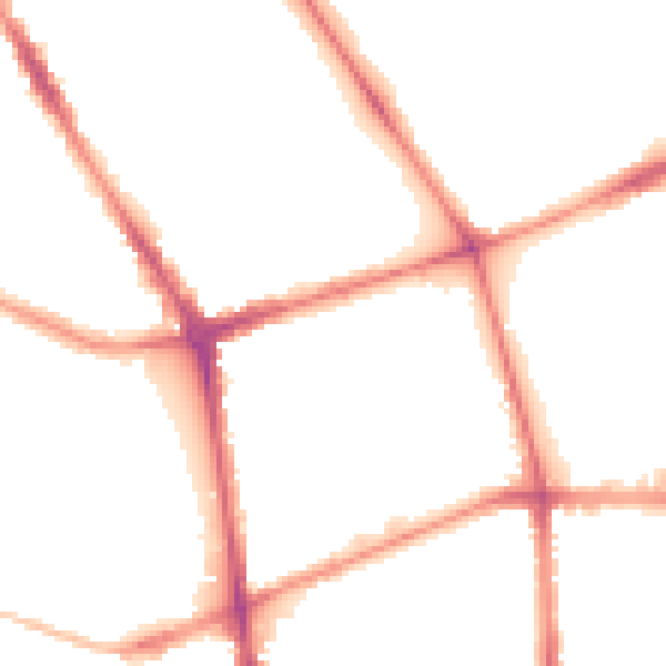 Night-time road noise heatmap for L20 5GA