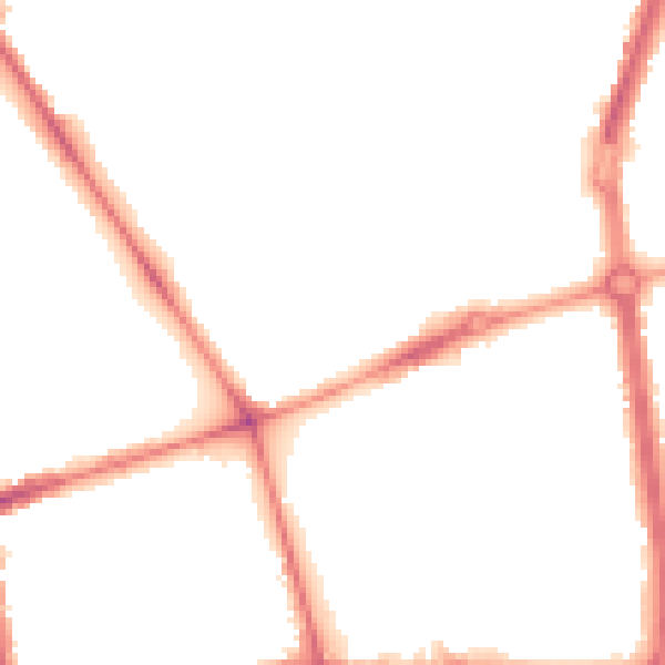 Night-time road noise heatmap for L20 6AL