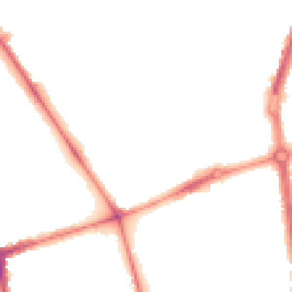 Night-time road noise heatmap for L20 6AR