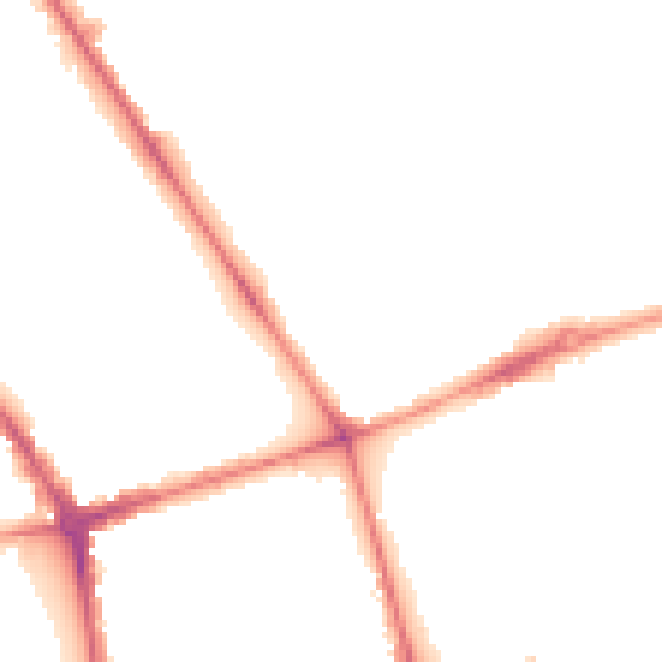 Night-time road noise heatmap for L20 6DH