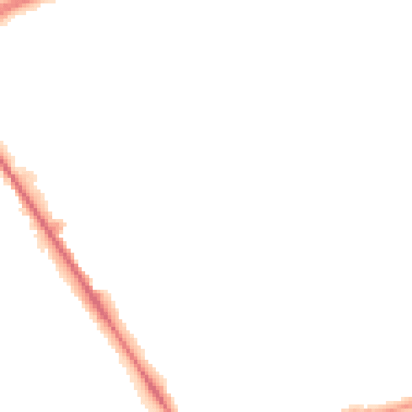 Night-time road noise heatmap for L20 6EA