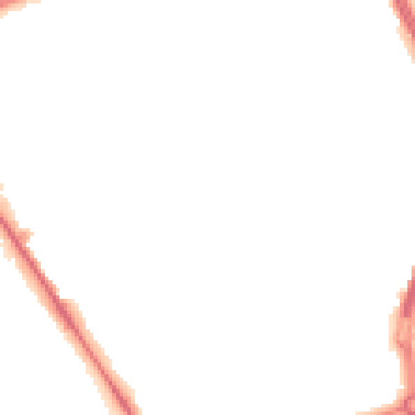 Night-time road noise heatmap for L20 6EB