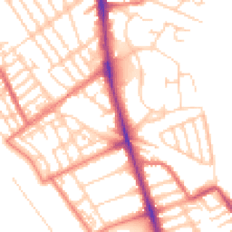 Daytime road noise heatmap for L22 0LA