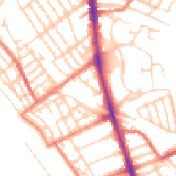 Daytime road noise heatmap for L22 0LL