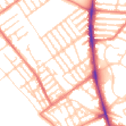 Daytime road noise heatmap for L22 0LN