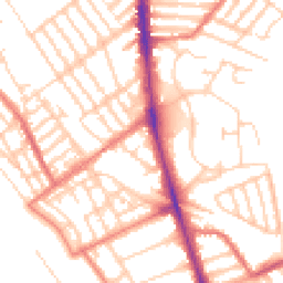 Daytime road noise heatmap for L22 0LP