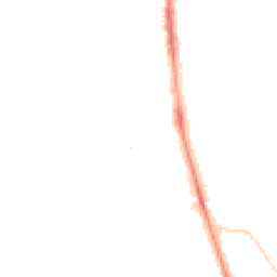 Night-time road noise heatmap for L22 0LR