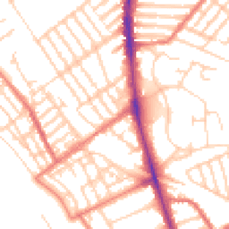 Daytime road noise heatmap for L22 0LT