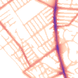Daytime road noise heatmap for L22 0LW