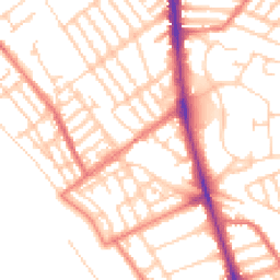 Daytime road noise heatmap for L22 0LY