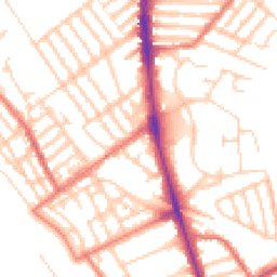 Daytime road noise heatmap for L22 0ND
