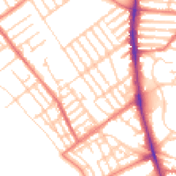 Daytime road noise heatmap for L22 0NN