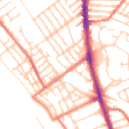 Daytime road noise heatmap for L22 0NQ