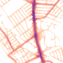 Daytime road noise heatmap for L22 0NR